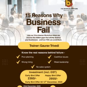 15 Reasons Why Business Fail